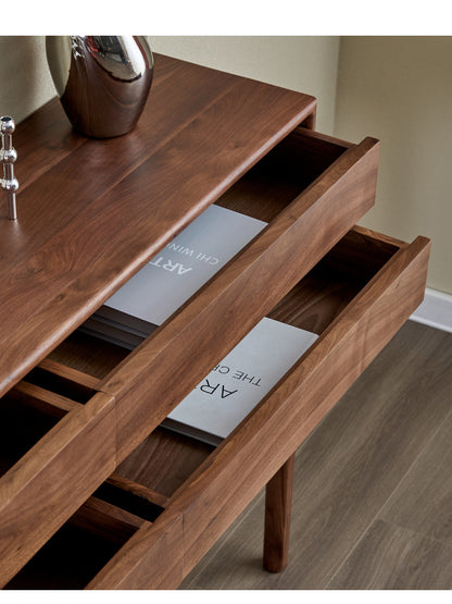North American Black Walnut Entryway Cabinet
