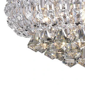 16.5-in Silver Metal Ceiling Light Mount