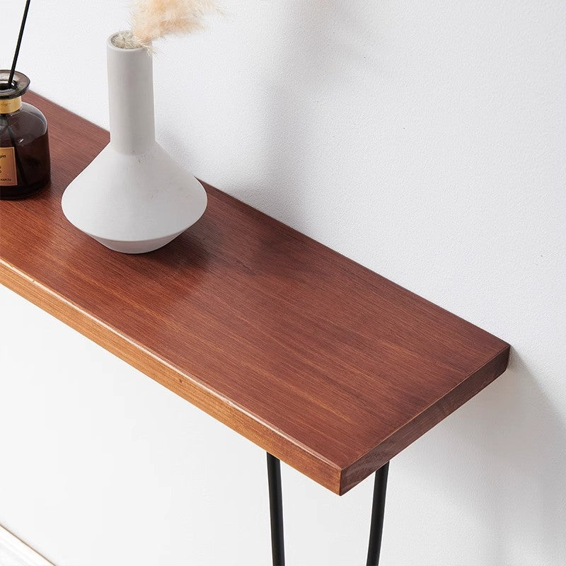 Nordic Solid Wood Slim Console Table
