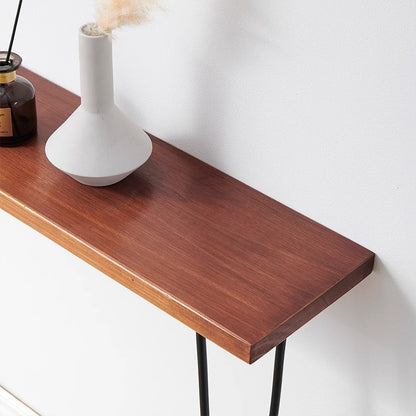 Nordic Solid Wood Slim Console Table