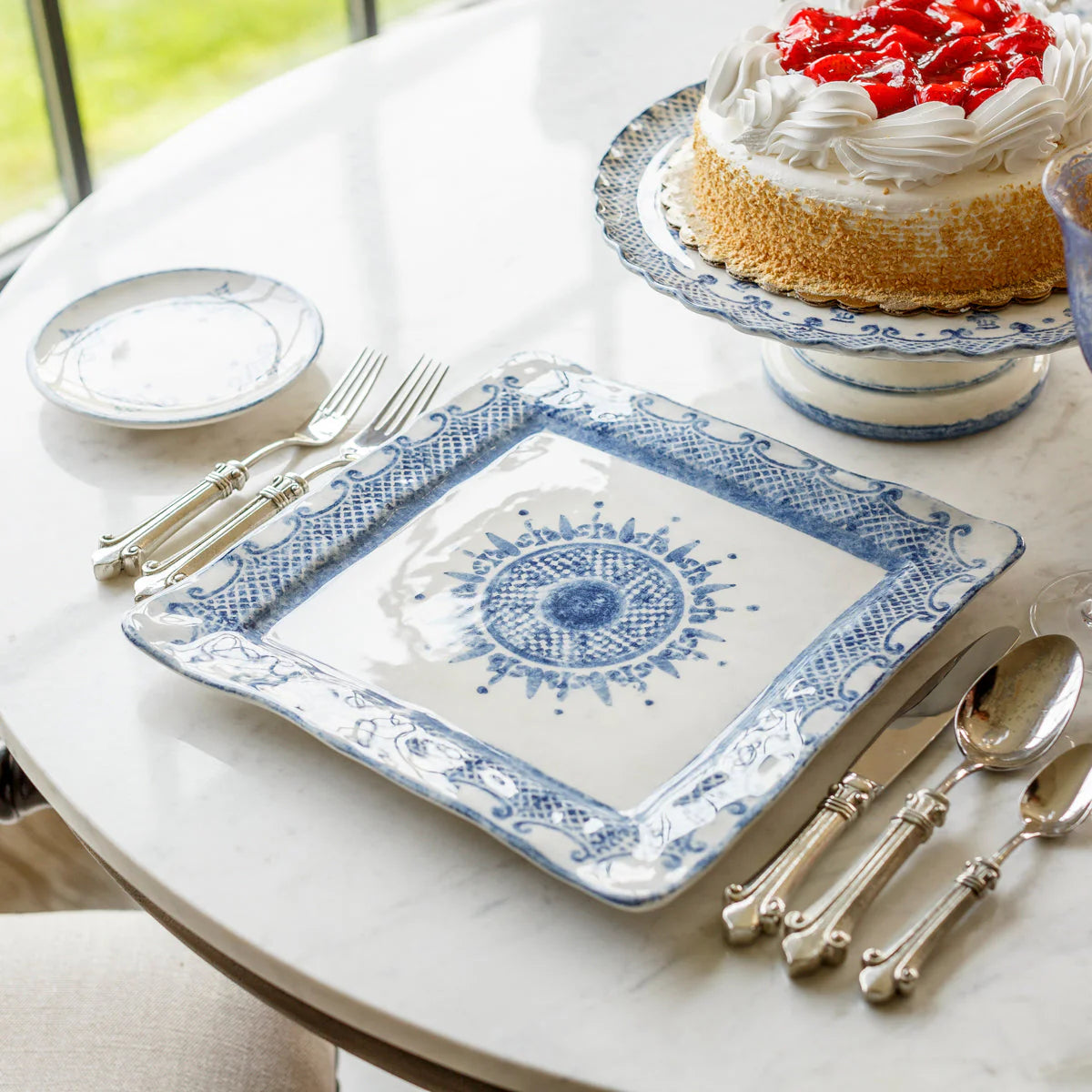 Burano Square Dinner Plate