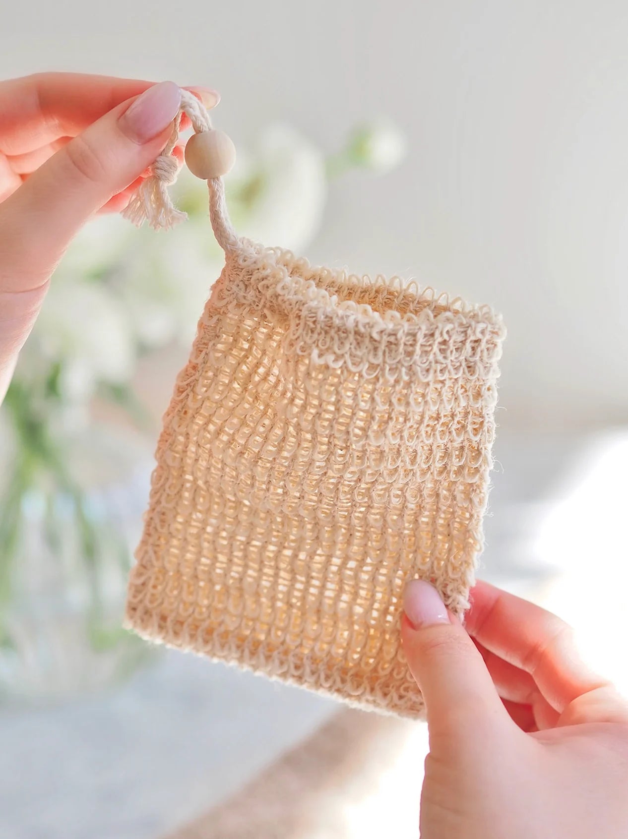 Jute Soap Bag