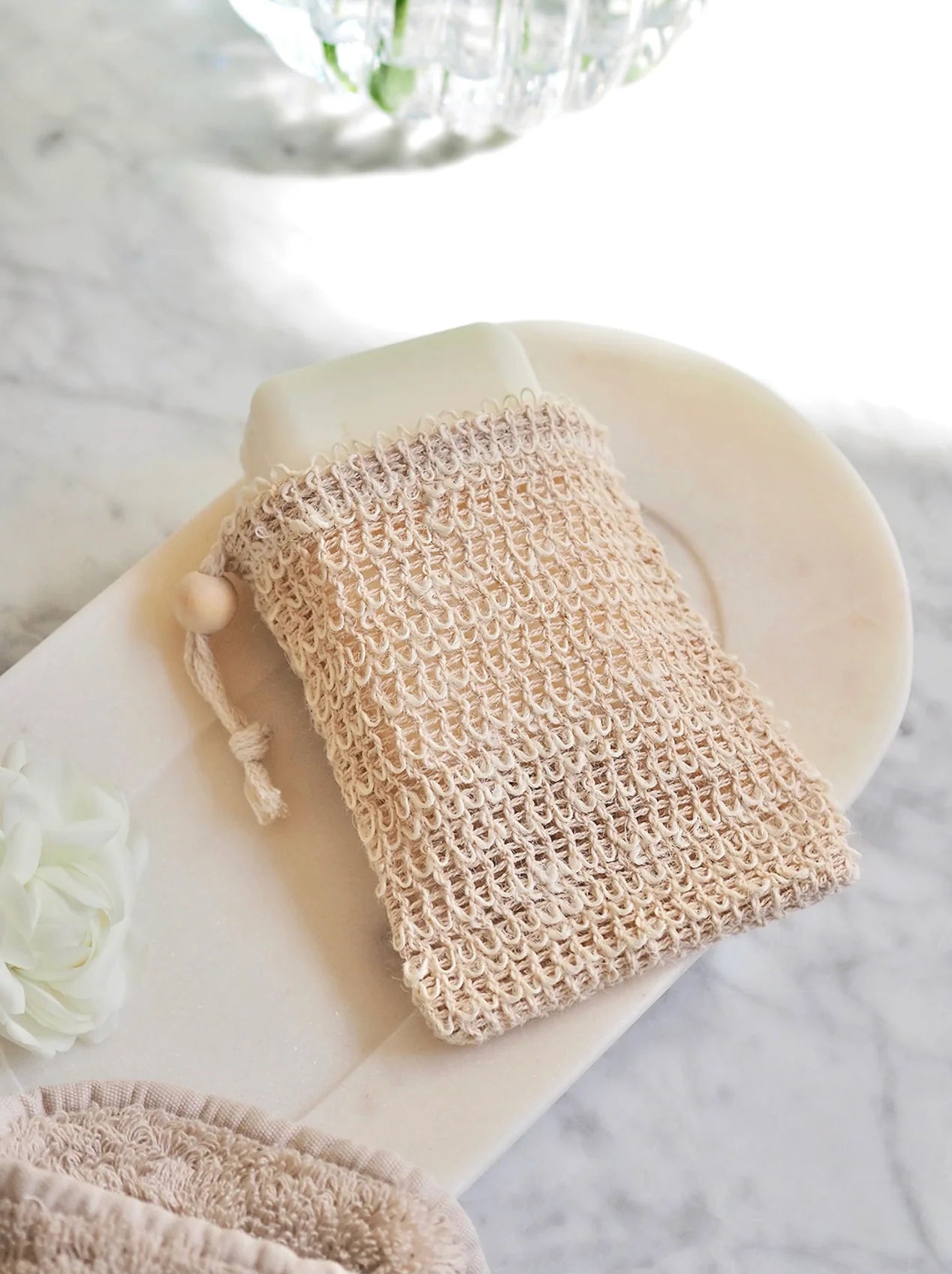 Jute Soap Bag
