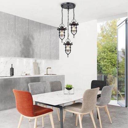 3-Light Cluster Pendant