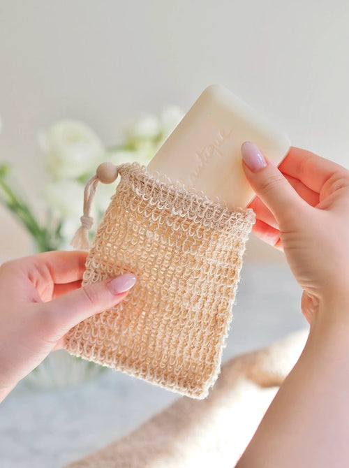 Jute Soap Bag