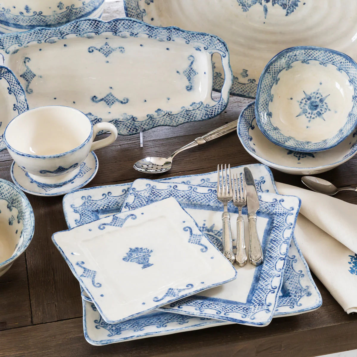 Burano Square Dinner Plate